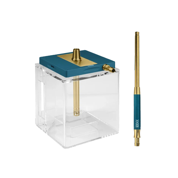 Кальян Hoob Atom Marine Blue X Gold | Hoob Cube в Сочи