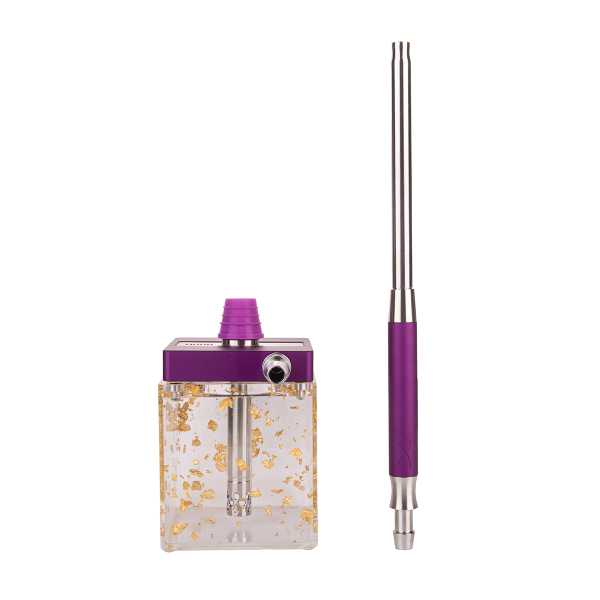 Кальян Hoob Subatom Royal Purple X Ss | Cube Mini Gold в Сочи