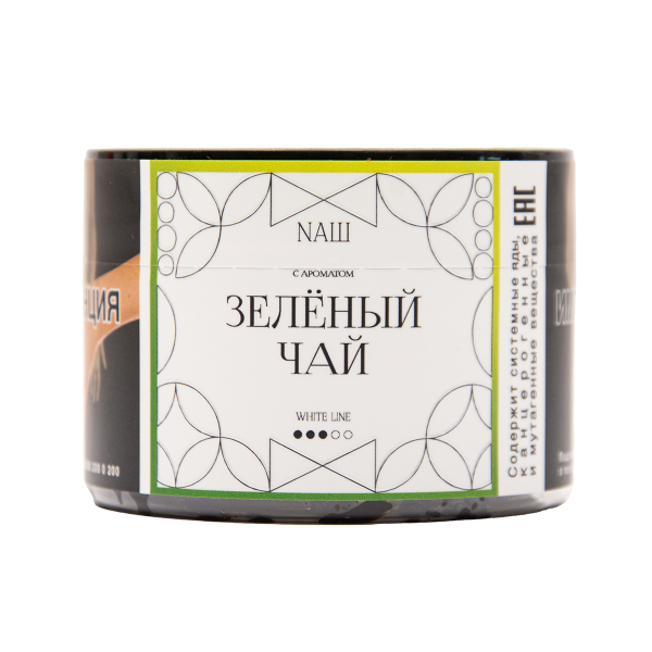 Табак NАШ White Зелёный Чай 40 грамм в Сочи
