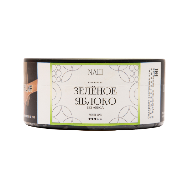 Табак NАШ White Зелёное Яблоко 100 грамм в Сочи