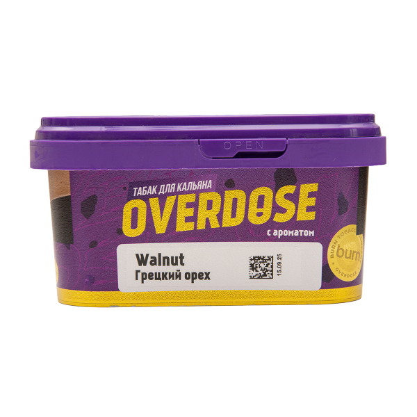 Табак Overdose Walnut 200 грамм в Сочи