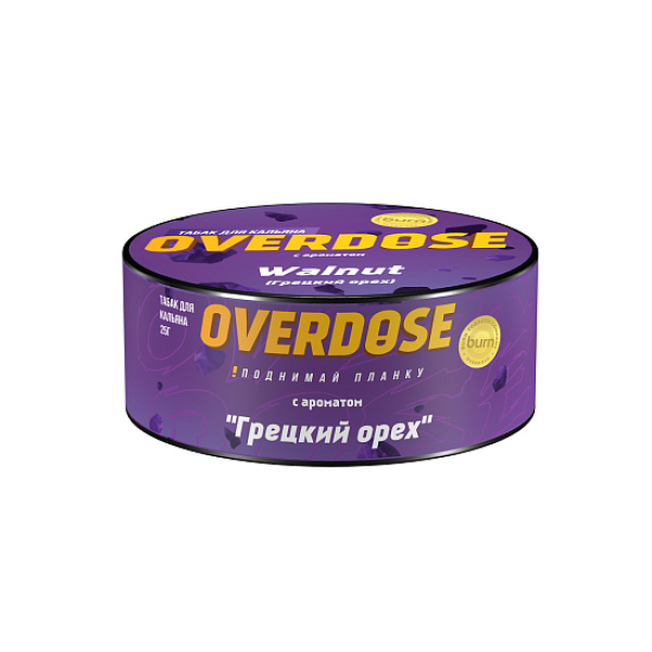 Табак Overdose Walnut 25 грамм в Сочи