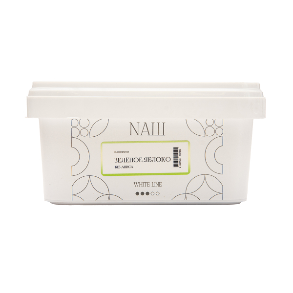 Табак NАШ White Зелёное Яблоко 200 грамм в Сочи