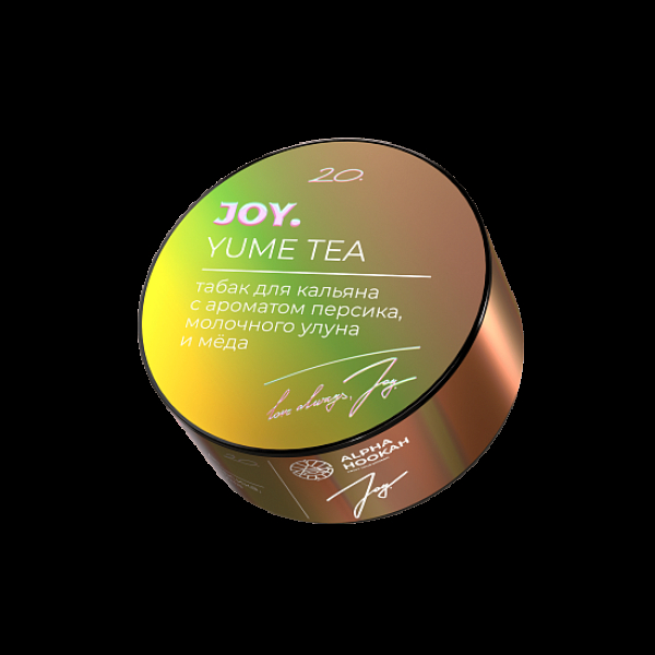 Табак Joy Yume Tea 20 Персик Молочный Улун И Мёд 25 грамм в Сочи