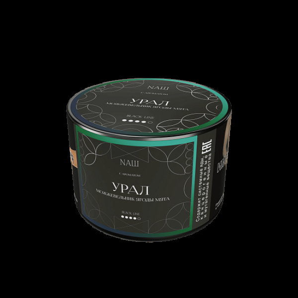 Табак Nаш Black Урал Можжевельник Ягоды Мята 40 грамм в Сочи