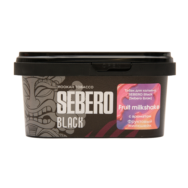 Табак Sebero Black Fruit Milkshake 200 грамм в Сочи