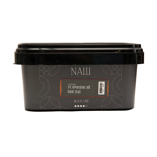 Табак NАШ Black Торфяной Виски 200 грамм в Сочи