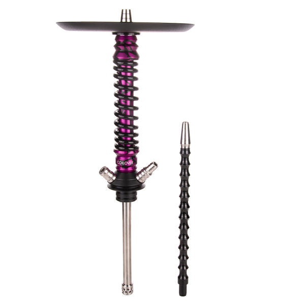Кальян Mamay Customs Coilover Mini  Пурпурный Сплеш Чёрный в Сочи