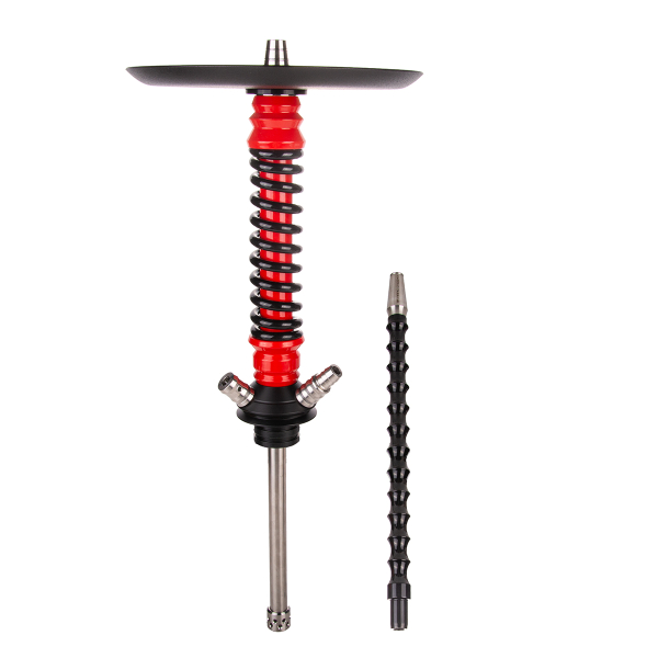 Кальян Mamay Customs Coilover Mini  Красный Чёрный в Сочи