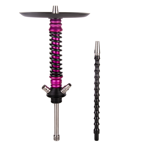 Кальян Mamay Customs Coilover Mini  Розовый Лак Чёрный в Сочи