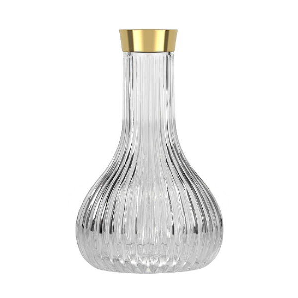 Колба Alpha Hookah Drop Twistlock На Резьбе Прозрачная  Gold в Сочи