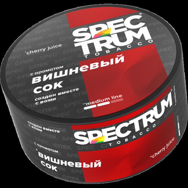 Табак Spectrum Medium Line Cherry Juice 25 грамм в Сочи