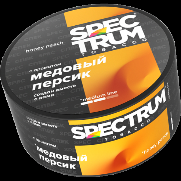Табак Spectrum Medium Line Honey Peach 25 грамм в Сочи