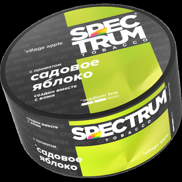 Табак Spectrum Medium Line Village Apple 25 грамм в Сочи