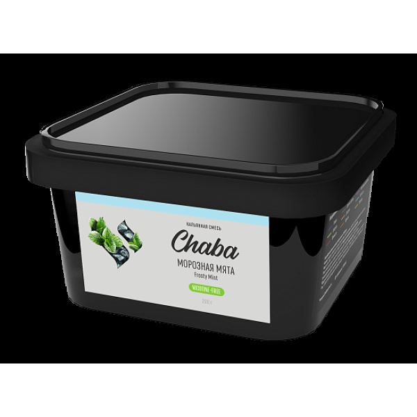 Безникотиновая смесь Chaba Frosty Mint Морозная Мята 200 грамм в Сочи