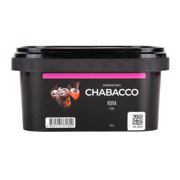 Бестабачная смесь Chabacco Medium Cola 200 грамм в Сочи