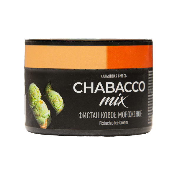 Бестабачная смесь Chabacco Mix Medium Pistachio Ice Cream 50 грамм в Сочи