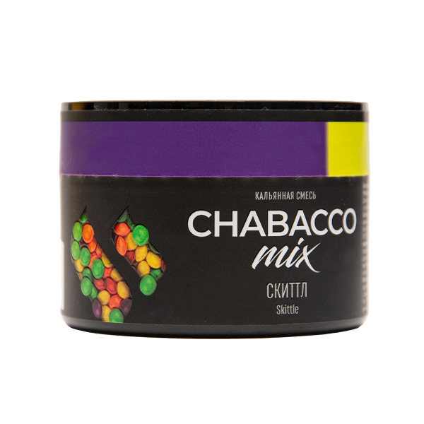 Бестабачная смесь Chabacco Mix Medium Skittles 40 грамм в Сочи