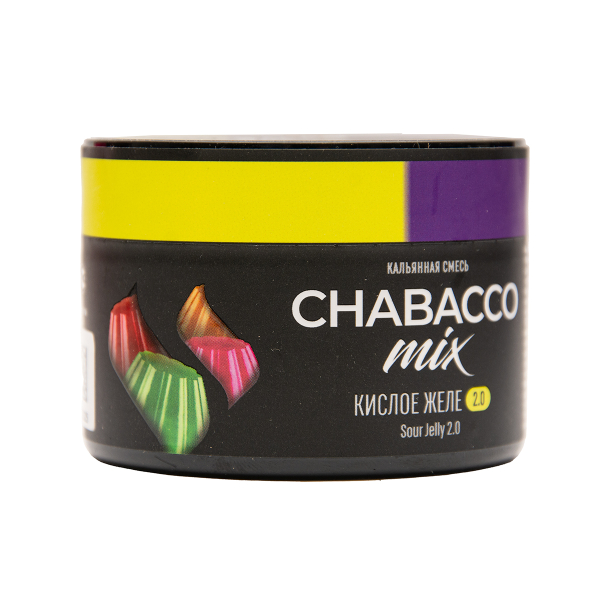Бестабачная смесь Chabacco Mix Medium Sour Jelly 2.0 50 грамм в Сочи