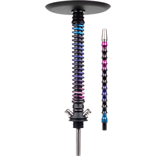 Кальян Mamay Customs Coilover Big Anod Черный Мат Dark Space в Сочи