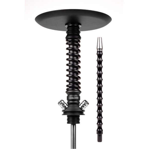 Кальян Mamay Customs Coilovers Mini Base Черный Матовый Черный Глянец в Сочи
