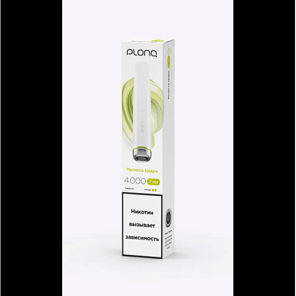 Электронка Plonq Plus Pro 4000 Мелиcса Цедра 4000 затяжек в Сочи