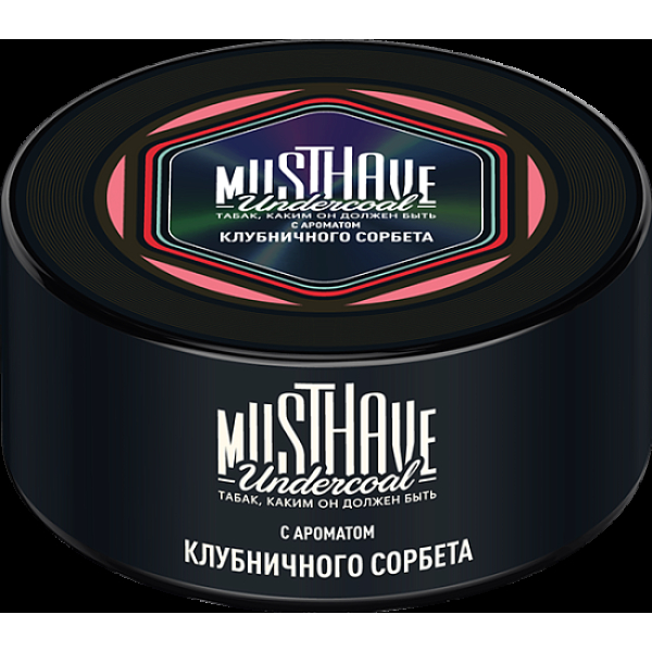 Табак Must Have С Ароматом Клубничный Сорбет 125 грамм в Сочи