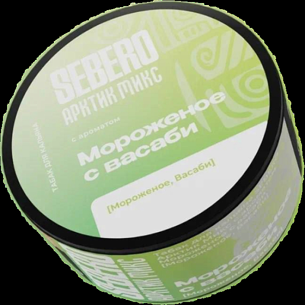 Табак Sebero Арктик Микс Мороженое С Васаби 100 грамм в Сочи