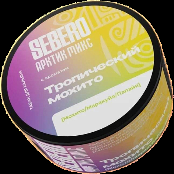 Табак Sebero Арктик Микс Тропический Мохито Мохито Маракуйя Папайя 100 грамм в Сочи