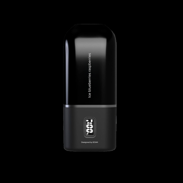 Электронка Soak 13 Ice Blueberries Raspberries Ледяная Черника Малина 13000 затяжек в Сочи
