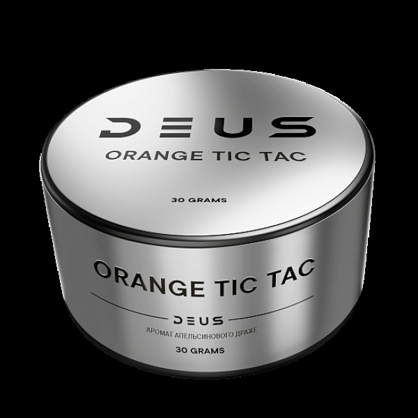Табак Deus Orange Tic Tac Апельсиновое Драже 30 грамм в Сочи